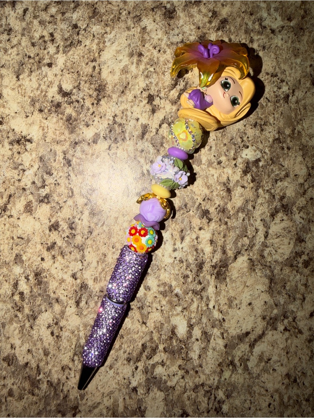 Princess Beaded Charm Pen